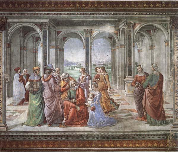 Domenicho Ghirlandaio Namensgebung oil painting image